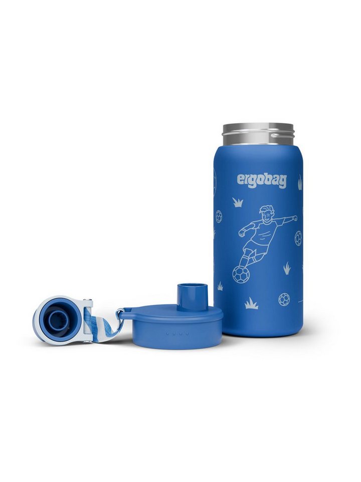 ergobag Trinkflasche ergobag Edelstahl Trinkflasche Fußball