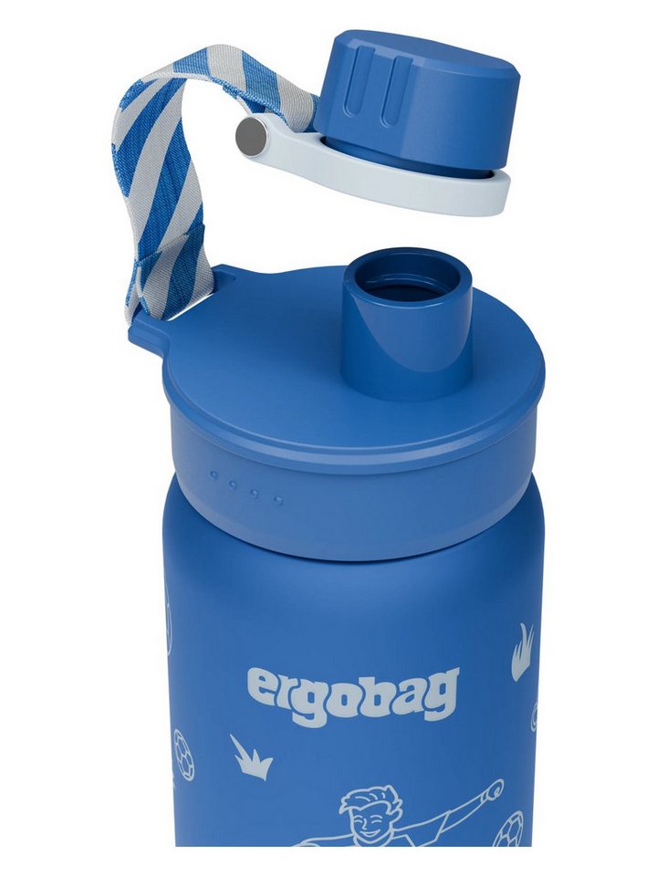 ergobag Trinkflasche ergobag Edelstahl Trinkflasche Fußball Bild 2