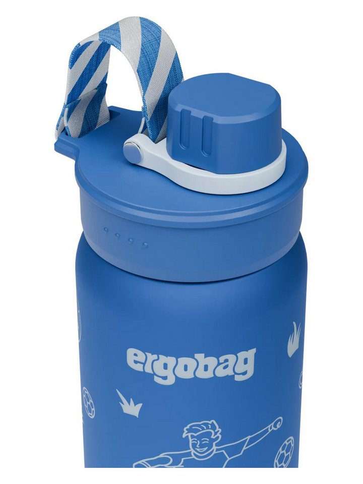 ergobag Trinkflasche ergobag Edelstahl Trinkflasche Fußball Bild 4