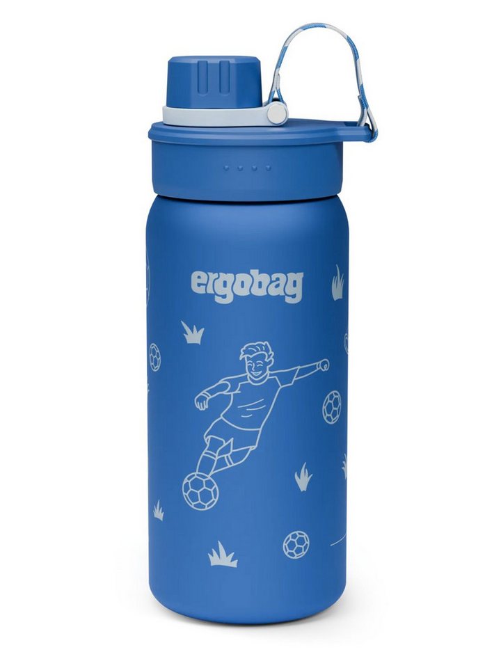 ergobag Trinkflasche ergobag Edelstahl Trinkflasche Fußball Bild 5