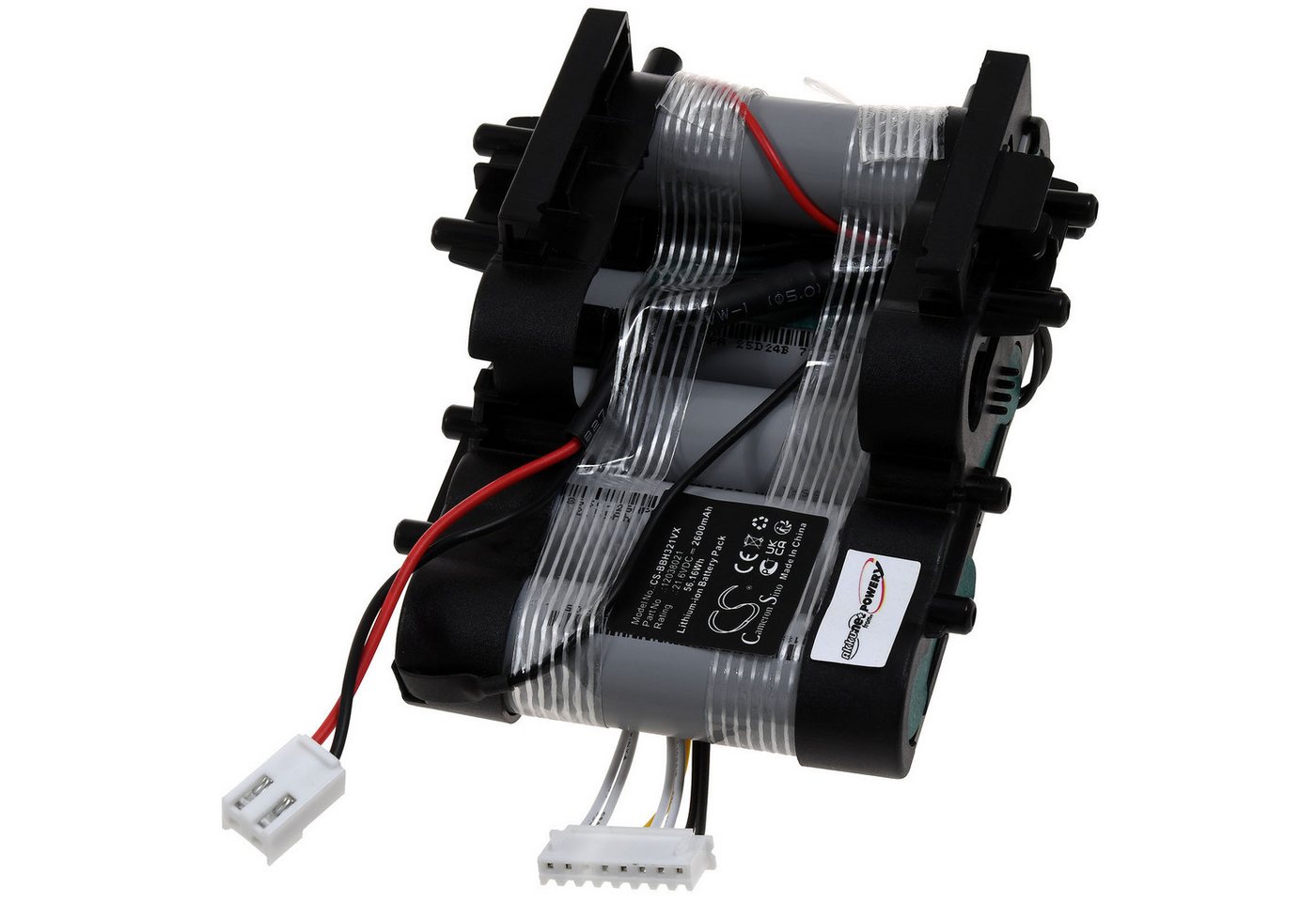Powery Akku für Bosch Flexxo Series 4 Staubsauger-Akku 2600 mAh (21.6 V)