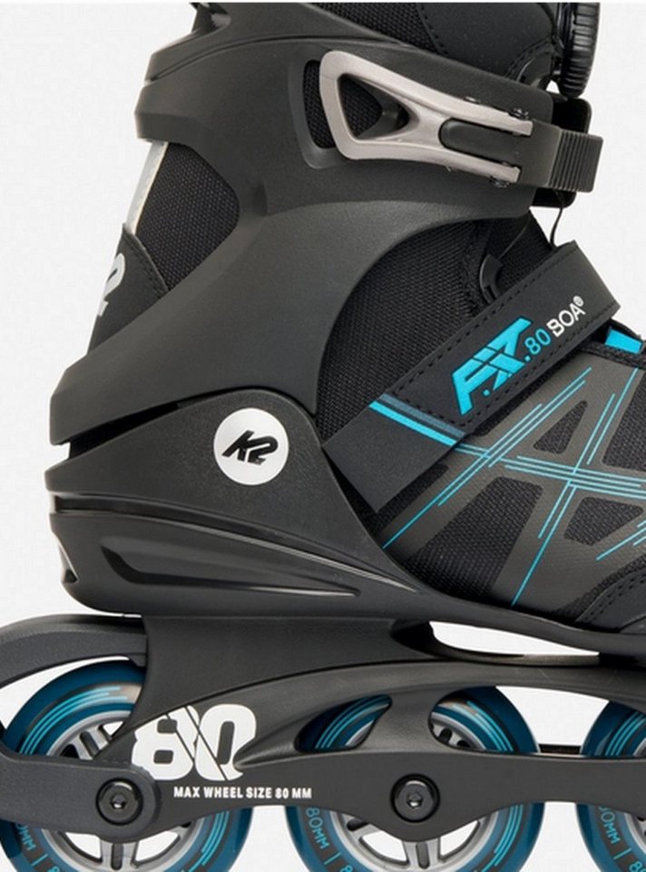 K2 Inlineskates K2 F.I.T. 80 Boa Herren Inline Skates Inliner black blue 30H0000 Bild 2