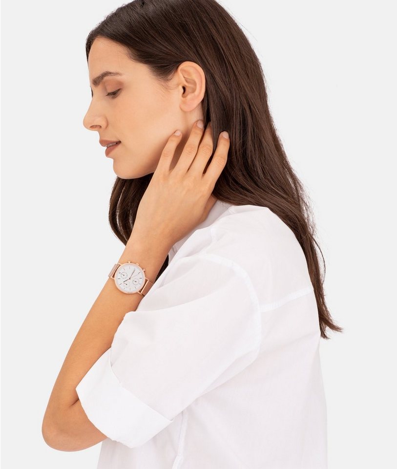 Liebeskind Berlin Multifunktionsuhr The Round Multifunction Edelstahl Bild 2