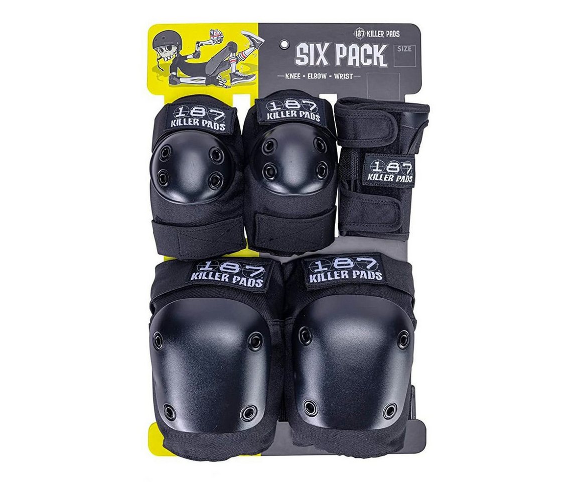 187 KillerPads Protektoren-Set Junior Six Pack (mit Knieschonern, mit Ellenbogenschonern, mit Handgelenkschonern), für Kinder Bild 2