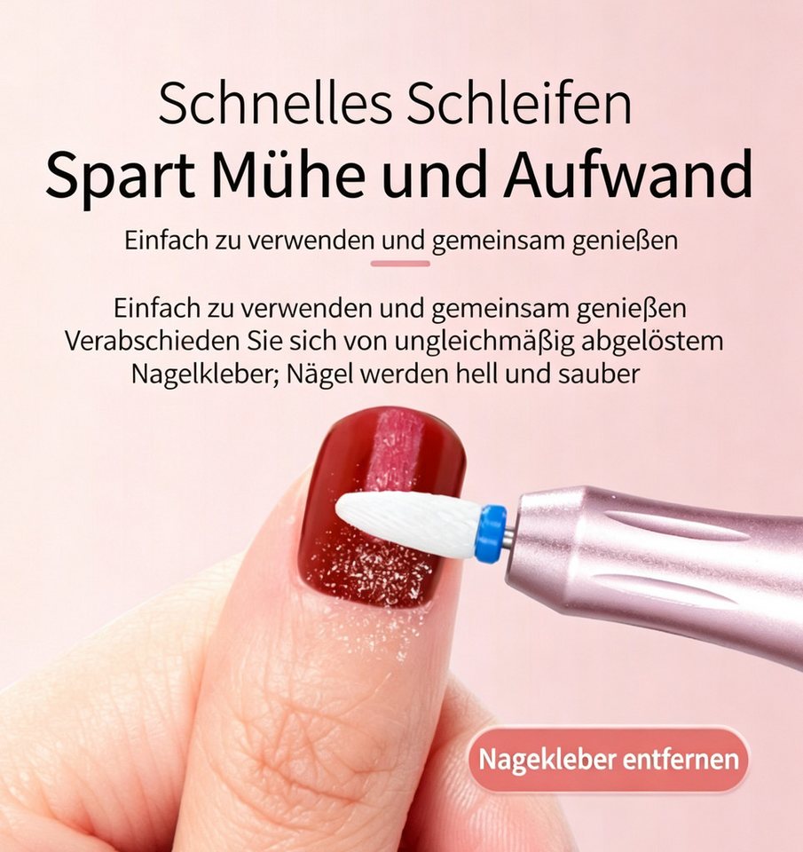 inschimmer Maniküre-Pediküre-Set 12-in-1 Kabellose Nagelfräser 35000 U/Min Elektrische Maniküre Set Bild 5