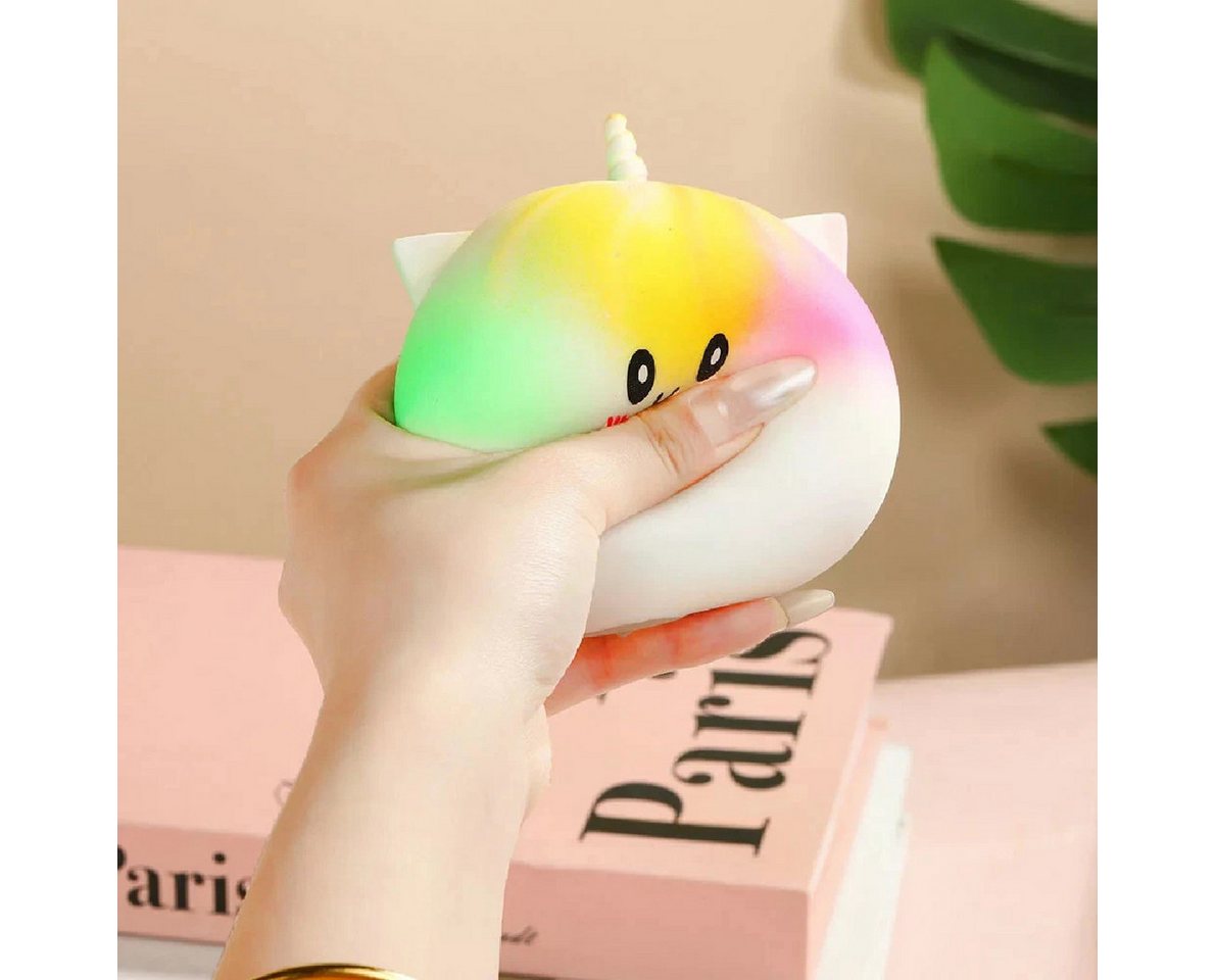 ak tronic Anti-Stress-Ball Squeezy Einhorn Dumplings 8,5cm Bild 5