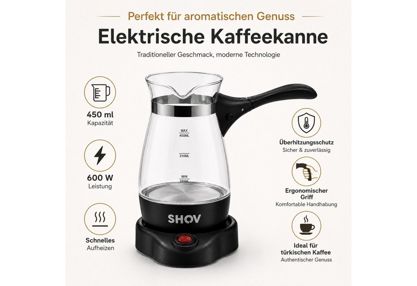 SHOV Mokkamaschine Bild 3