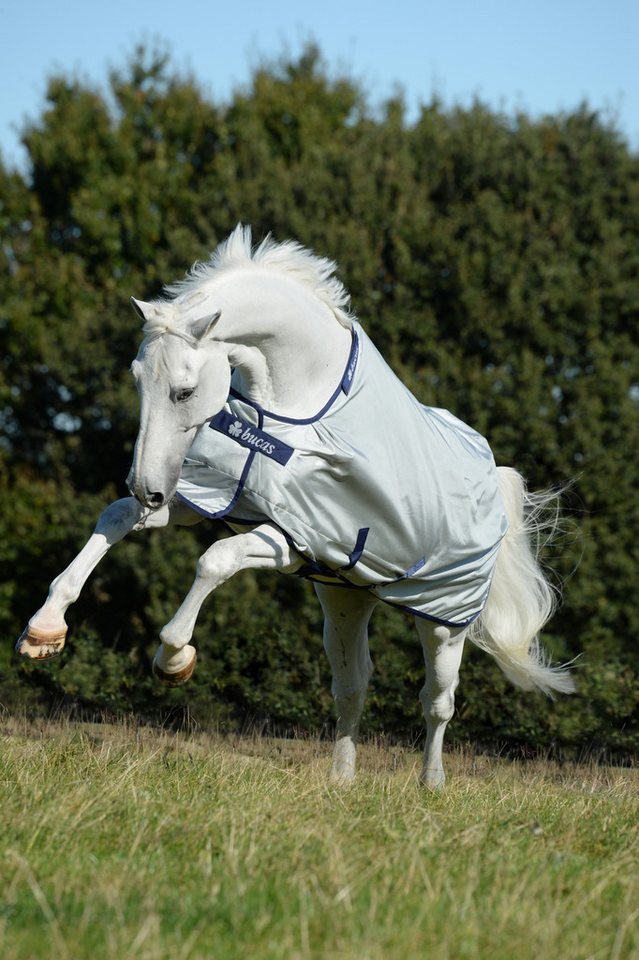 Bucas Ausreitdecke Outdoordecke Power Turnout 0g in Silver Bild 2