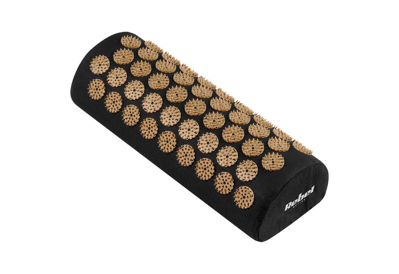 REBEL Akupressurmatte Active Gesundheitsmatte mit Akupressur-Noppen und Kissen, 110 x 42 cm, XL, goldene Noppen Bild 5