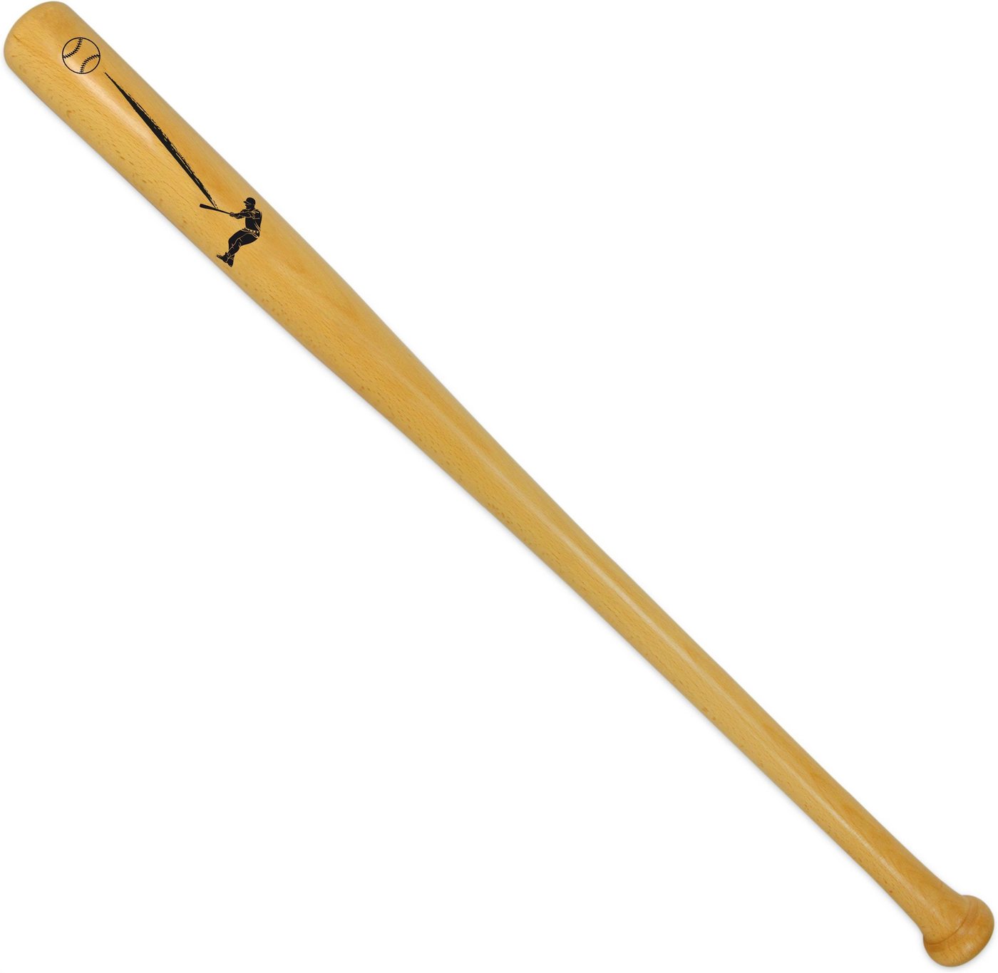 normani Baseballschläger Holz Baseballschläger 32 Lumber, Eschenholz, 32 ", Holzbaseballschläger mit Knauf am Griffende Bild 2