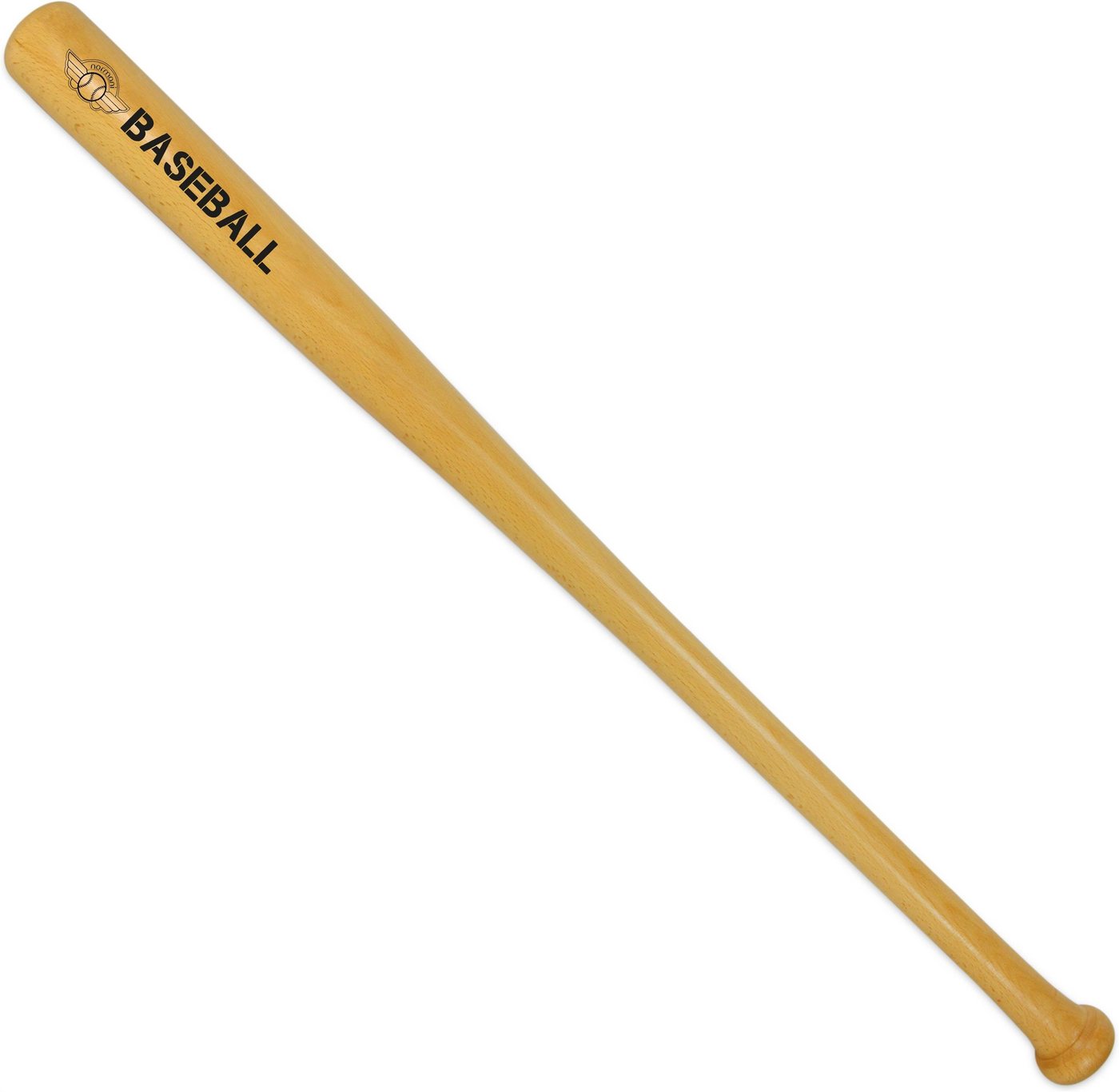 normani Baseballschläger Holz Baseballschläger 32 Lumber, Eschenholz, 32 ", Holzbaseballschläger mit Knauf am Griffende Bild 4