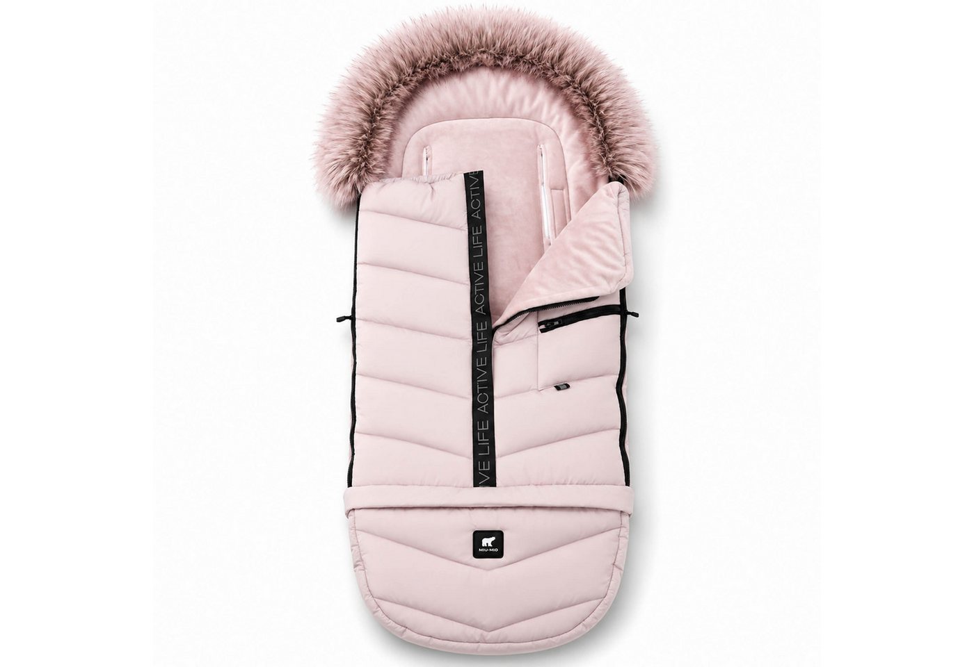 Knirpsenland Fußsack Winterfußsack Kinderwagen EVEREST Wasserabweisend Warm gefüttert, Thermoregulierendes Polar-Fleece-Innenfutter