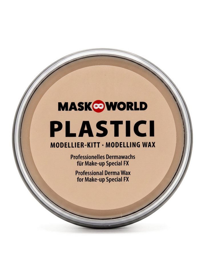 Maskworld Theaterschminke Plastici Modellierwachs, Dermawachs Nasenkitt für Make-up Special FX