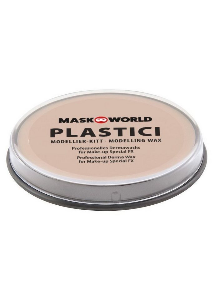 Maskworld Theaterschminke Plastici Modellierwachs, Dermawachs Nasenkitt für Make-up Special FX Bild 5