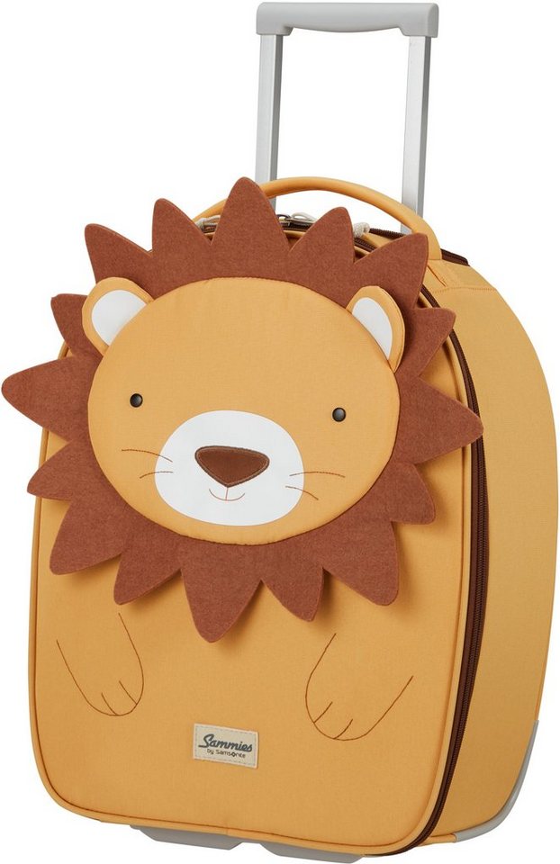 Samsonite Kinderkoffer Happy Sammies, Lion Lester, 2 Rollen, für Kinder, arretierbares und versenkbares Druckknopf-Trolleysystem Bild 2