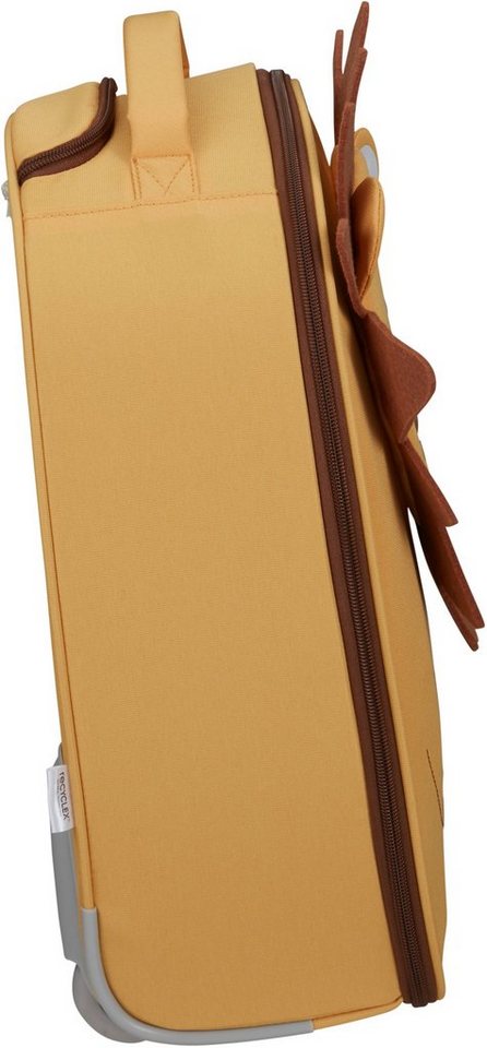 Samsonite Kinderkoffer Happy Sammies, Lion Lester, 2 Rollen, für Kinder, arretierbares und versenkbares Druckknopf-Trolleysystem Bild 4