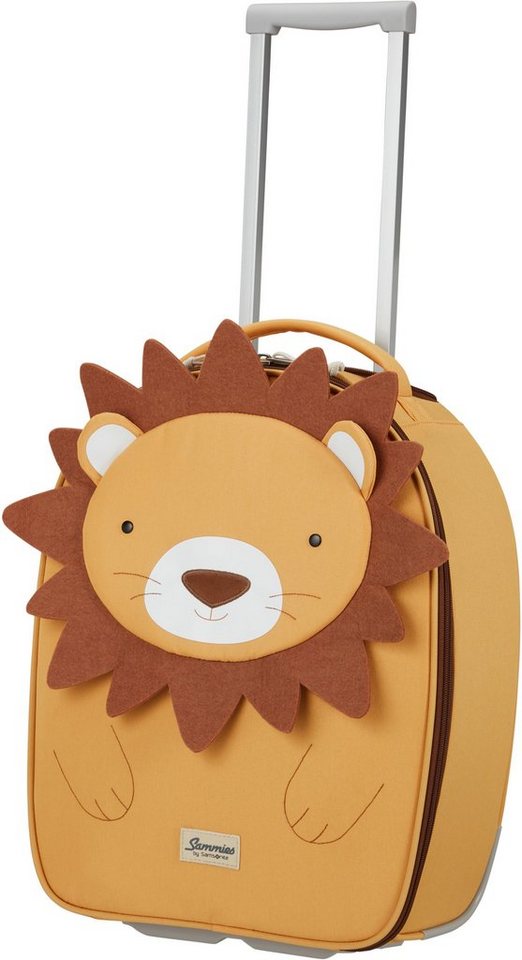 Samsonite Kinderkoffer Happy Sammies, Lion Lester, 2 Rollen, für Kinder, arretierbares und versenkbares Druckknopf-Trolleysystem Bild 5