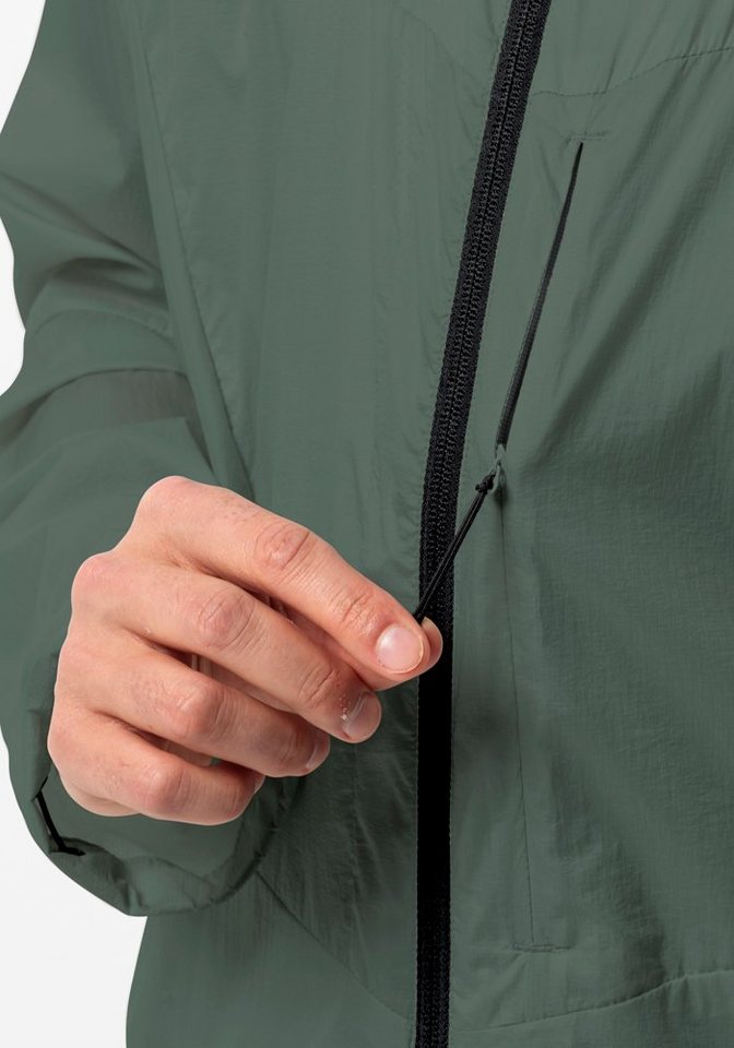 Jack Wolfskin Outdoorjacke WANDERJAHR JKT M mit Kapuze, windabweisend, wasserabweisend, atmungsaktiv Bild 2