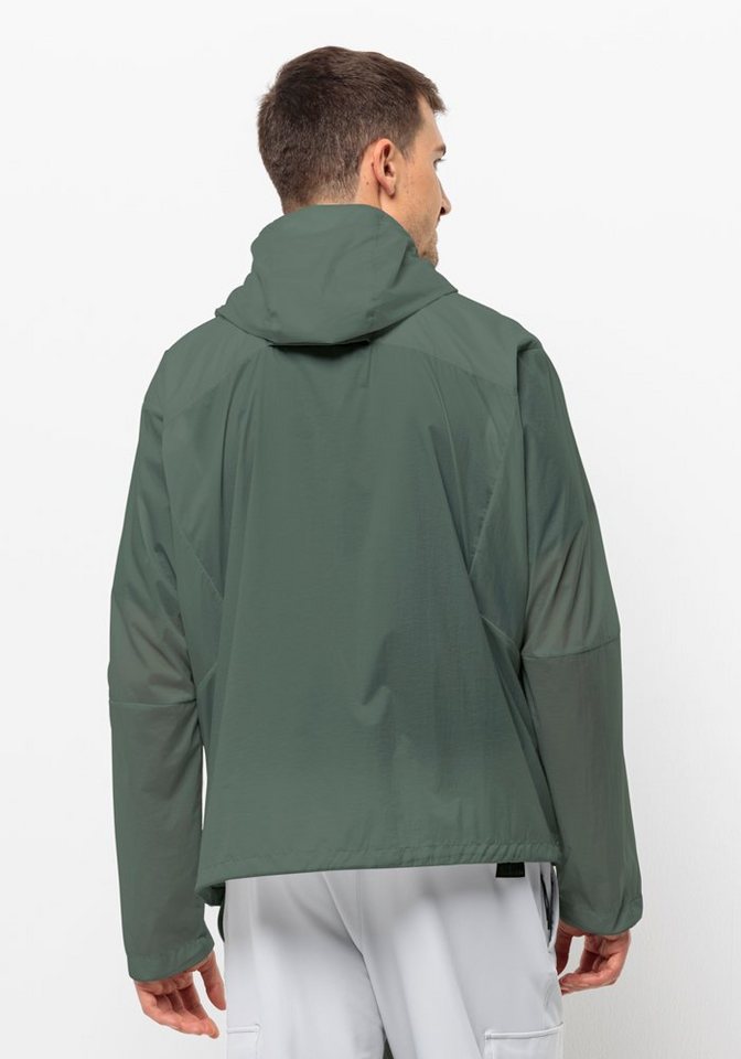 Jack Wolfskin Outdoorjacke WANDERJAHR JKT M mit Kapuze, windabweisend, wasserabweisend, atmungsaktiv Bild 4