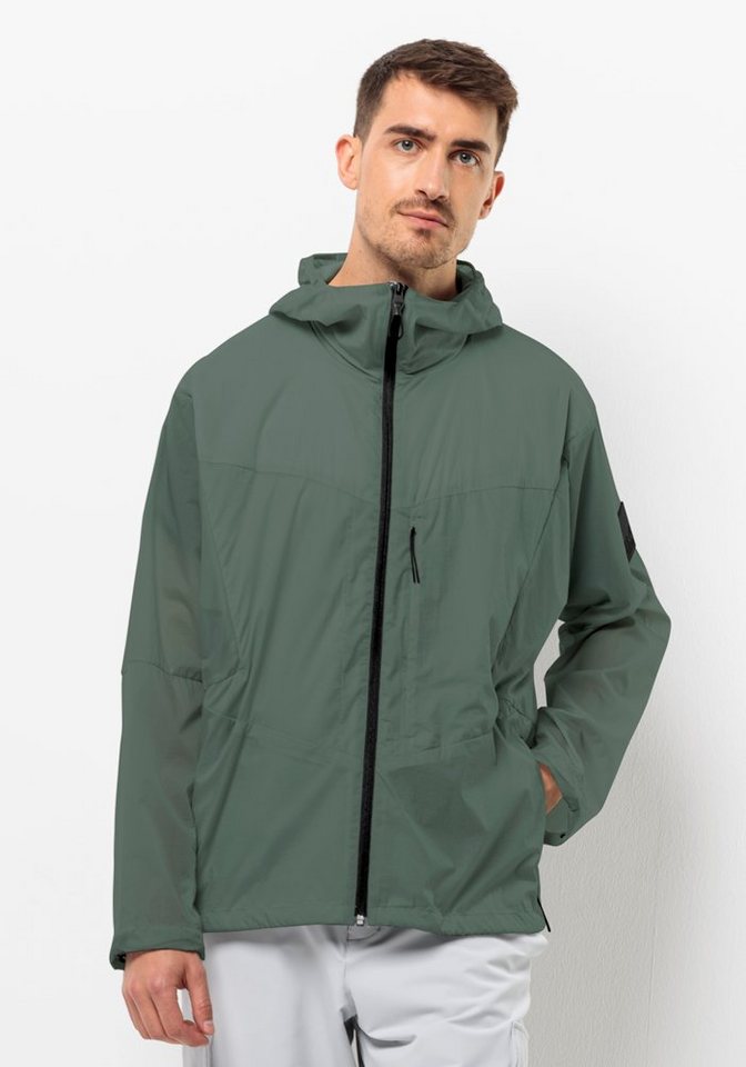 Jack Wolfskin Outdoorjacke WANDERJAHR JKT M mit Kapuze, windabweisend, wasserabweisend, atmungsaktiv Bild 5