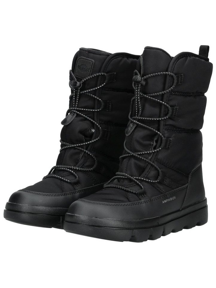 Geox Geox Stiefel Lederimitat/Textil Snowboots Bild 4