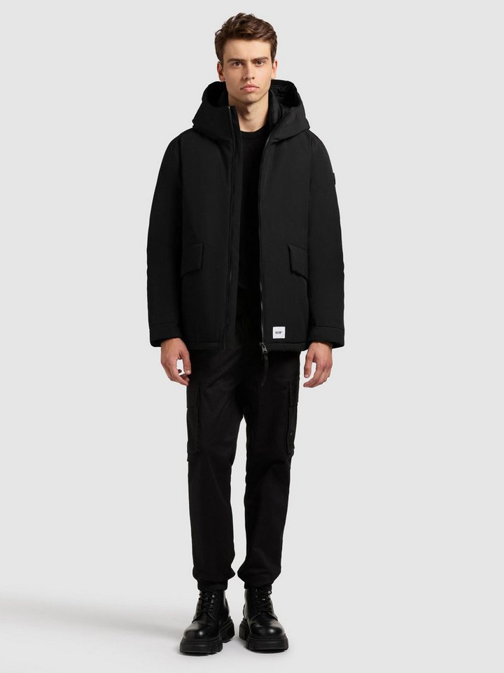 khujo Outdoorjacke Oreg Modische Herren Winterjacke mit großen Pattentaschen Bild 3
