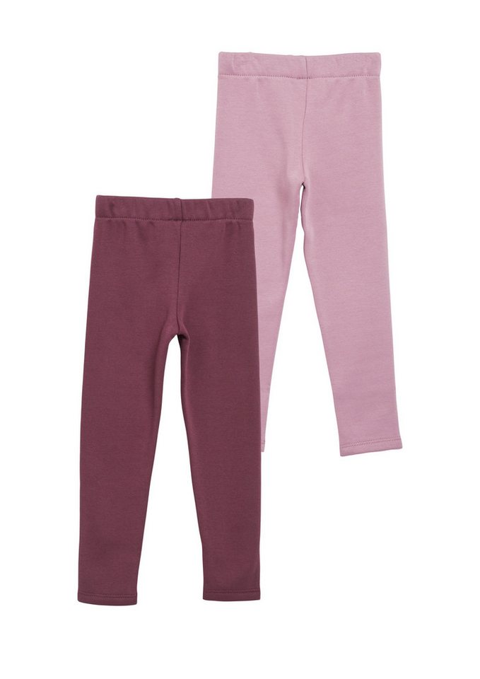 s.Oliver Junior Thermoleggings (Packung, 2er) Weiche Fleece-Qualität im Materialmix / für Girls / 2er Pack