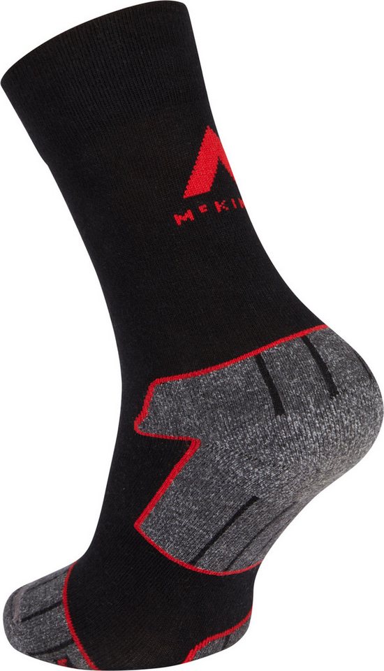 McKINLEY Wandersocken UX.-STRUMPF ROBERTO U QRT 3-PCK für Outdoor-Unternehmungen, aus Baumwolle, Polyamid und Elasthan Bild 3