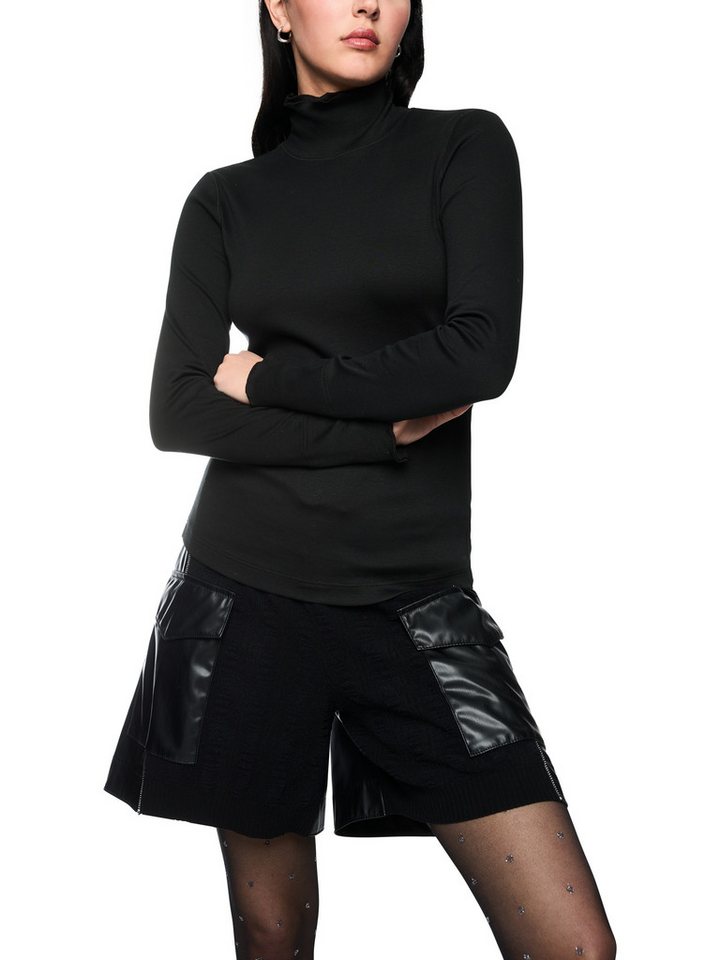 Marc Cain Rollkragenshirt Cattitude Premium Damenmode