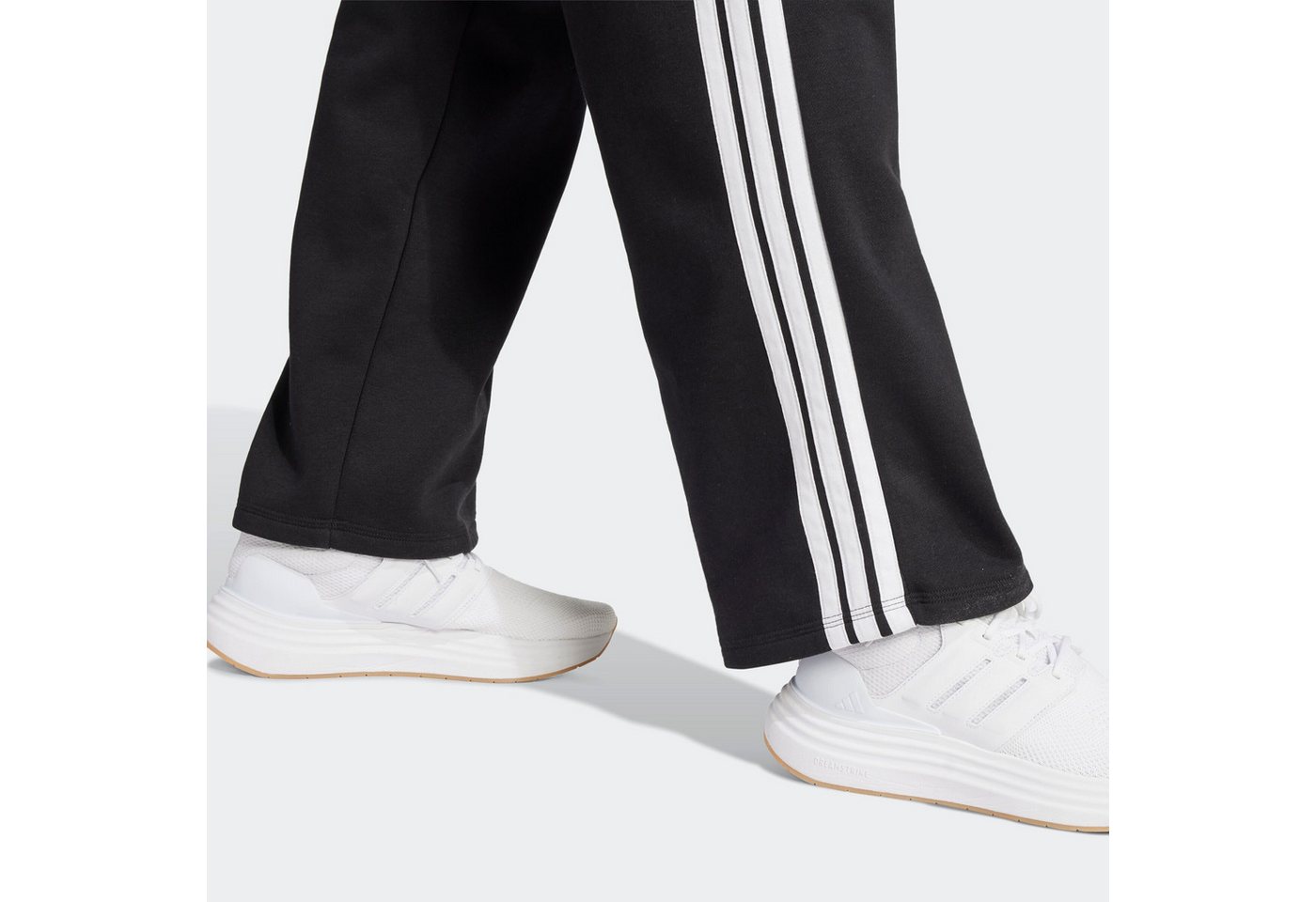 adidas Sportswear Sporthose ESSENTIALS 3-STRIPES OPEN HEM FLEECE (1-tlg) Weiteres Detail Bild 3