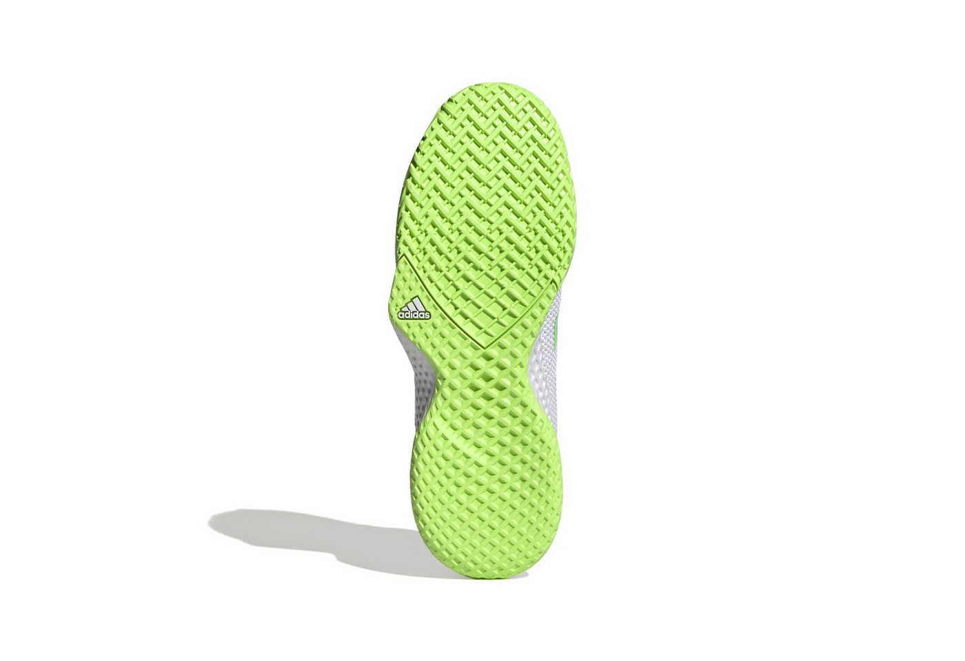 adidas Performance CourtFlash Allcourt weiss/limegrün Herren Tennisschuh Bild 5