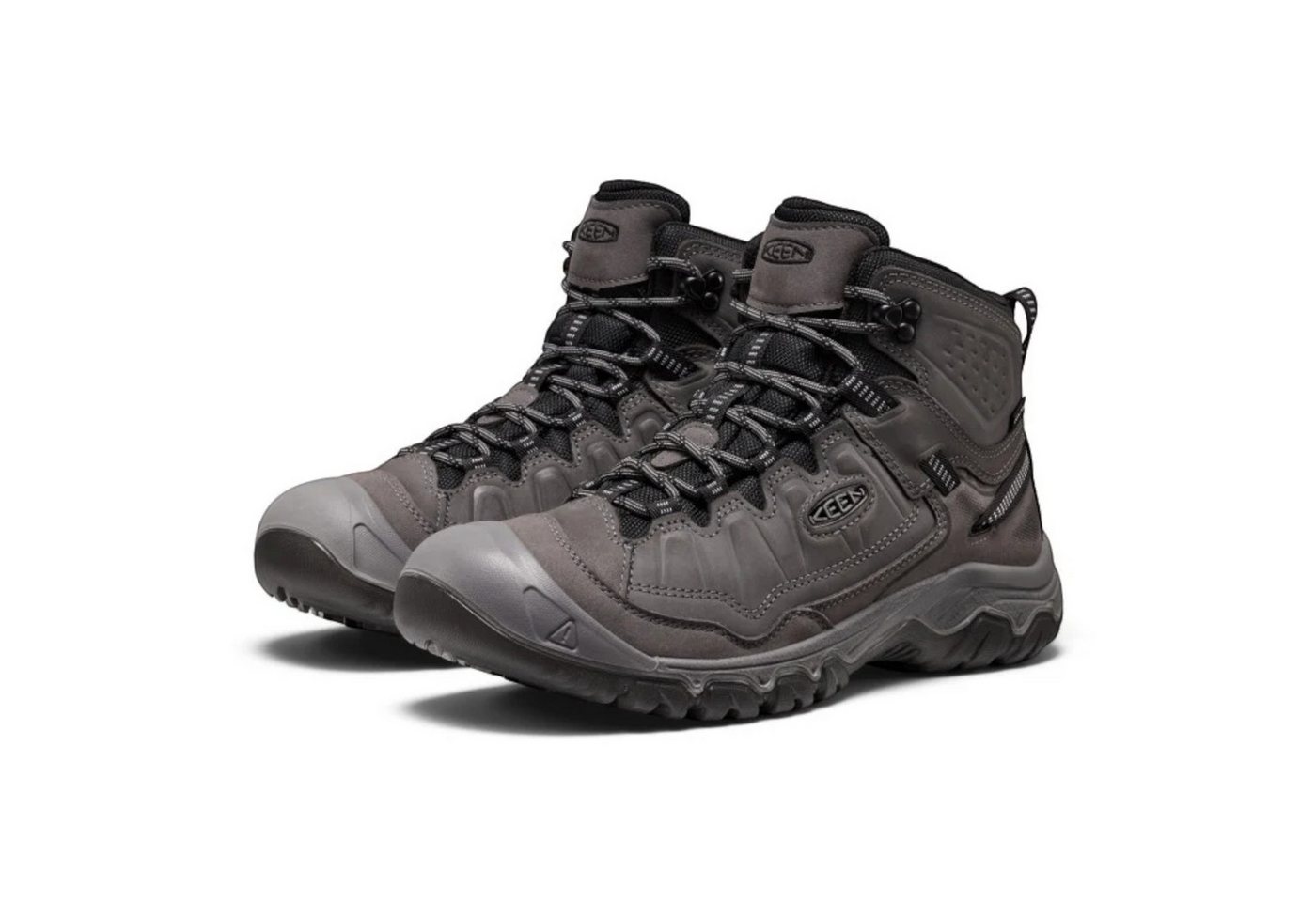 Keen Targhee IV Mid WP (Nubukleder, wasserdicht) dunkelgrau/schwarz Herren Wanderschuh Bild 2