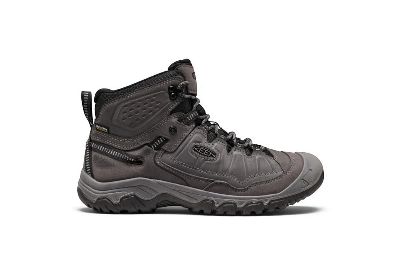 Keen Targhee IV Mid WP (Nubukleder, wasserdicht) dunkelgrau/schwarz Herren Wanderschuh Bild 3