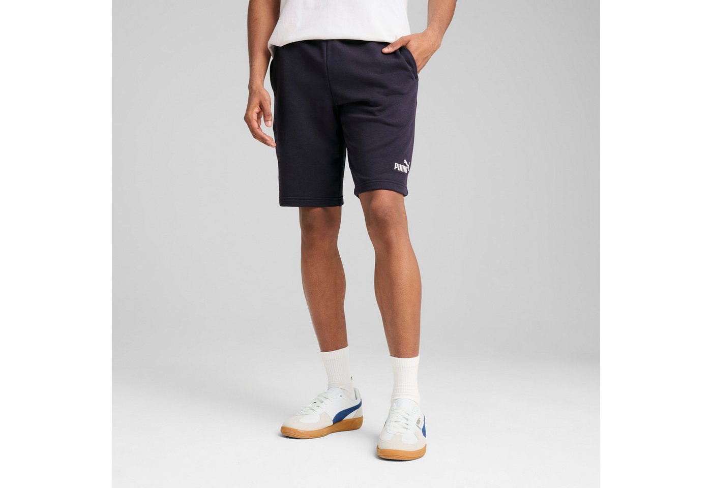 PUMA Sweatshorts Herren Shorts Baumwollmischung Bild 4