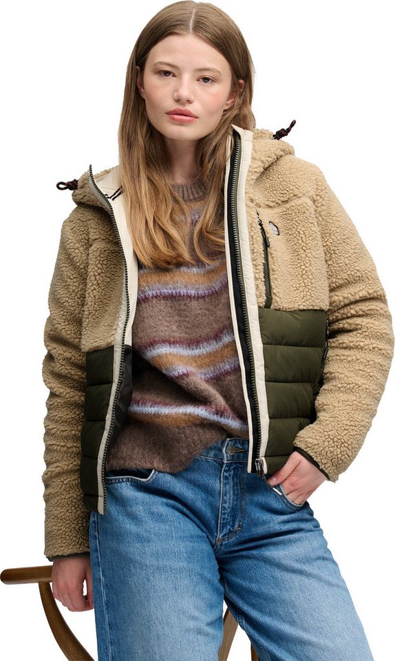 Superdry Motorradjacke Outdoor Damen Hybridjacke Bild 3