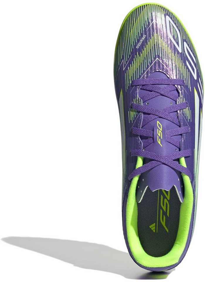 adidas Performance F50 CLUB TF PURRUS/FTWWHT/LUCLEM Fußballschuh
