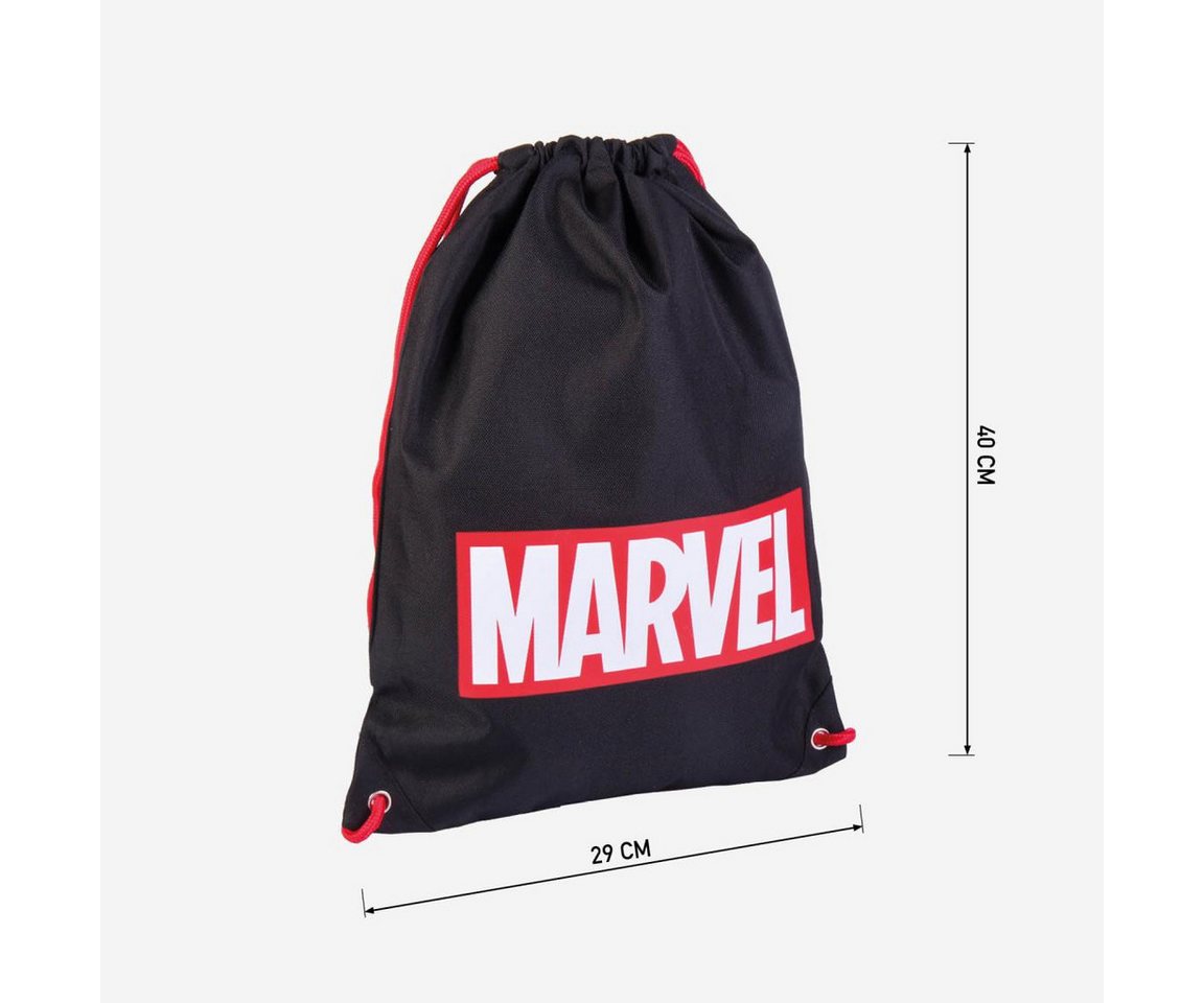 MARVEL Gymbag Marvel Gymbag Tasche Beutel Gym Schule Ausbildung Training Bild 2