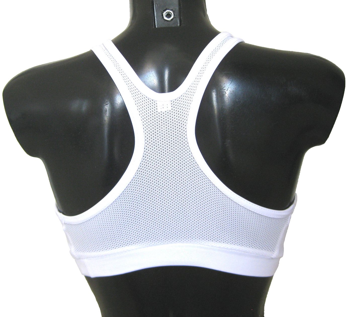 BAY-Sports Set: Sport-Bustier Oberteil Brustschutz Topp Tang Top für Damen Brustschutz Schalen Guard Sport BH mit Taschen zum Einstecken von Schutzschalen Bild 3