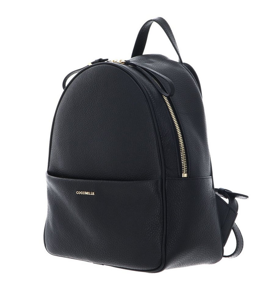 COCCINELLE Rucksack Backpack Grained Leather, aus echtem Rindsleder Bild 2