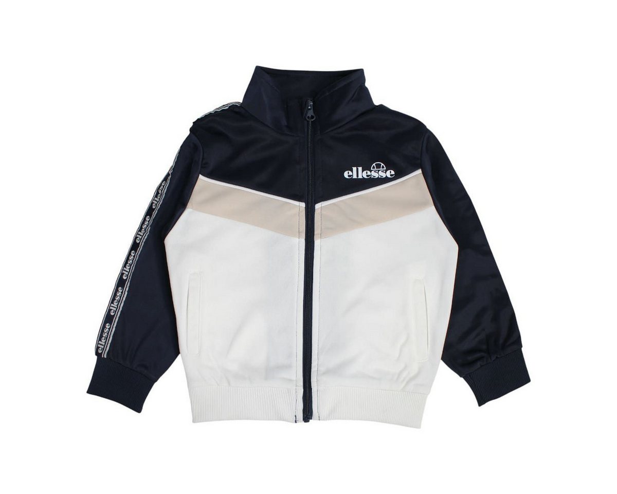 Ellesse Trainingsanzug Ellesse Trainingsanzug Kinder Sportanzug Jacke + Hose Navy (Set 2 Teile, Kinder Sportjacke + Sporthose), Ellesse Kinderbekleidung