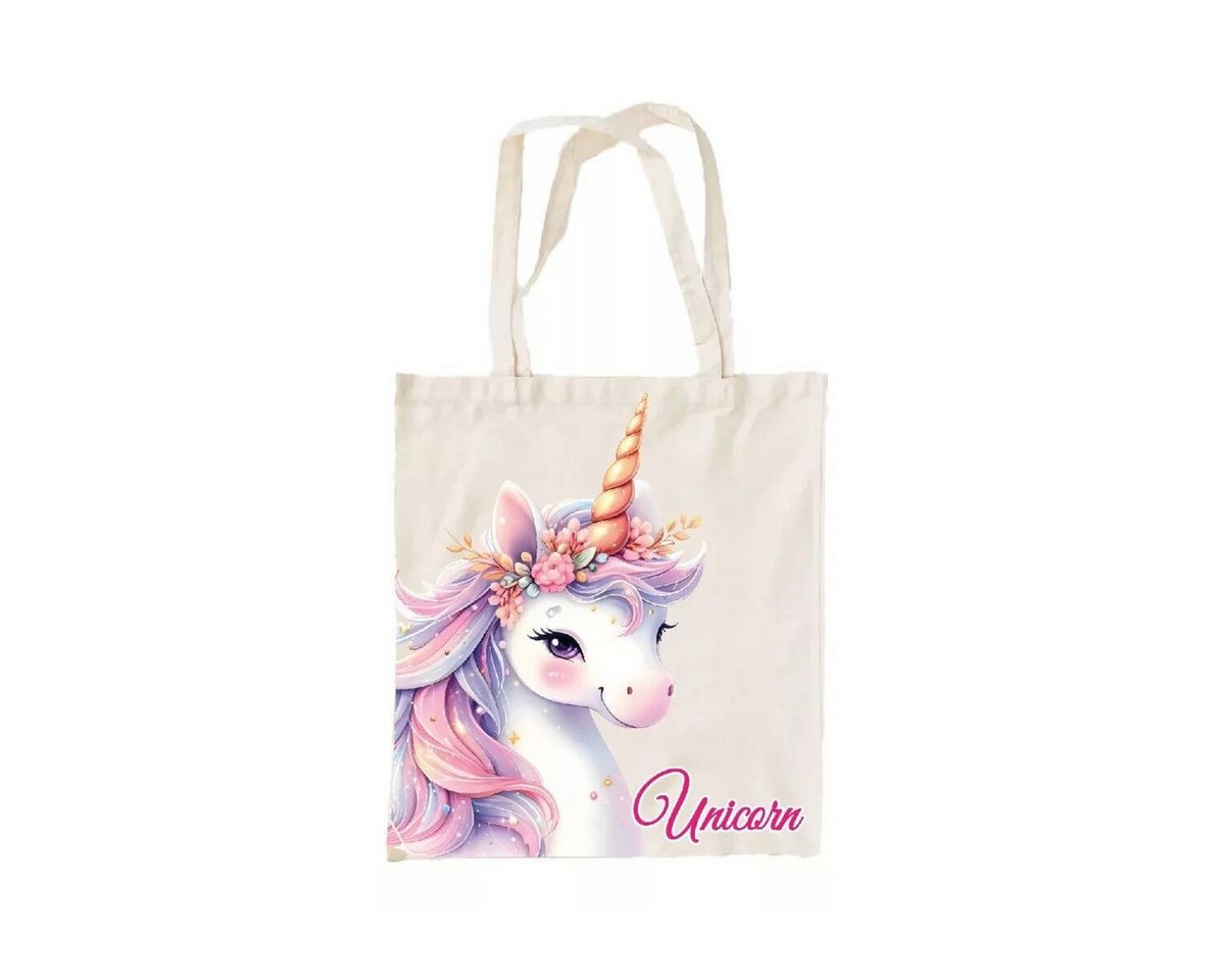 einhorn Einkaufsshopper Einhorn Mystic Leinentasche, Einkaufstasche 44 cm