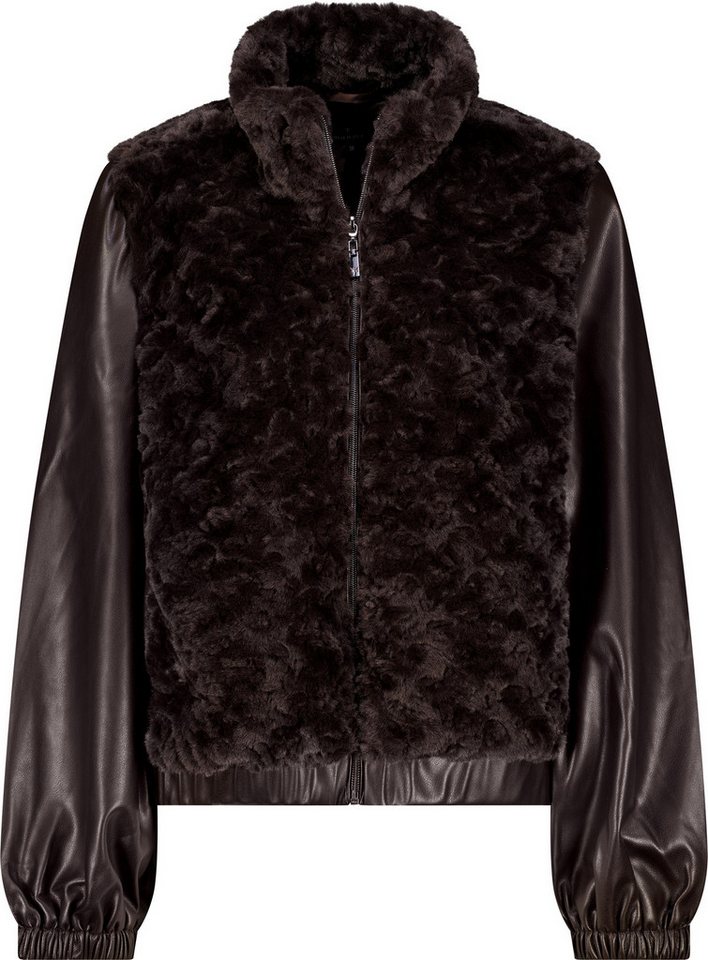 Monari Blusenblazer Jacke black coffee Bild 4