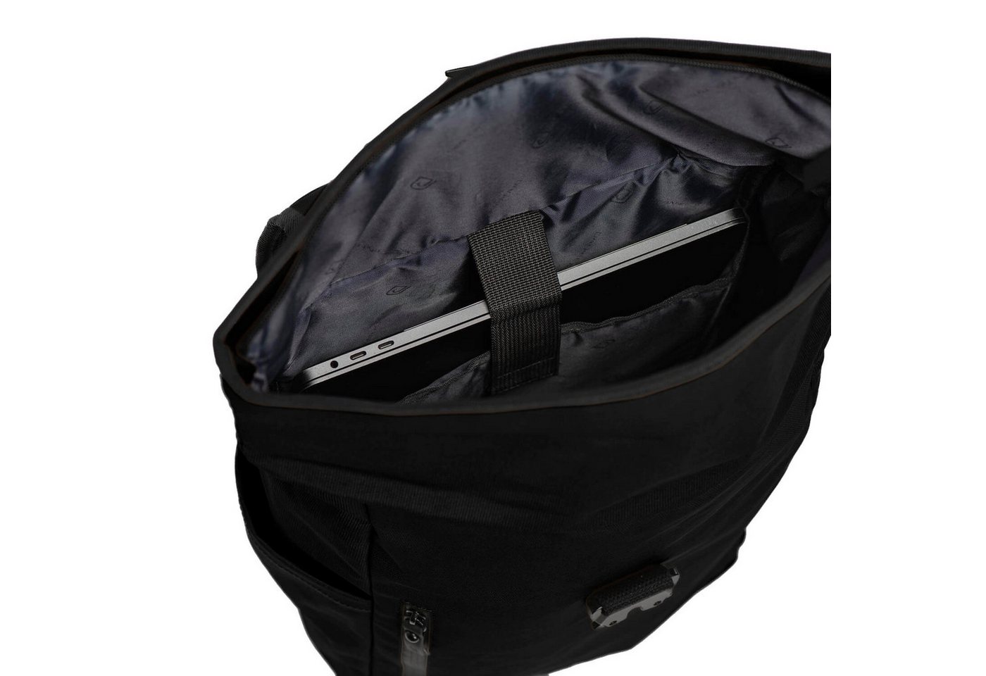 Daniel Ray Rucksack, Rolltop-Rucksack Griffith mit gepolstertem Rücken und Laptopfach