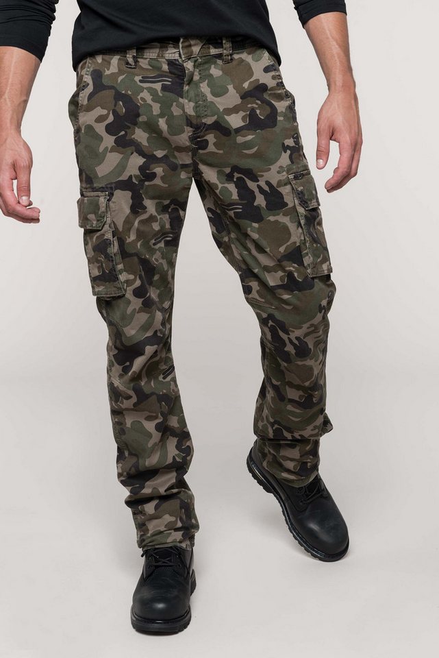 Kariban Funktionshose Herrenhose mit mehreren Taschen