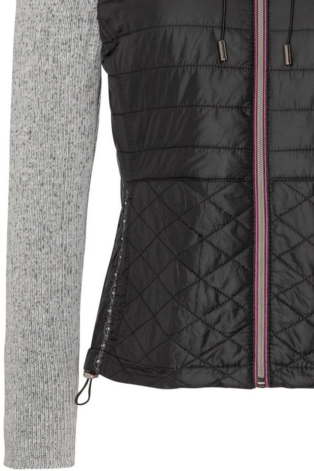 Spieth & Wensky Outdoorbluse Outdoorjacke Damen - ALLEGRA - dunkelrot/melange, schwarz/melange Bild 3