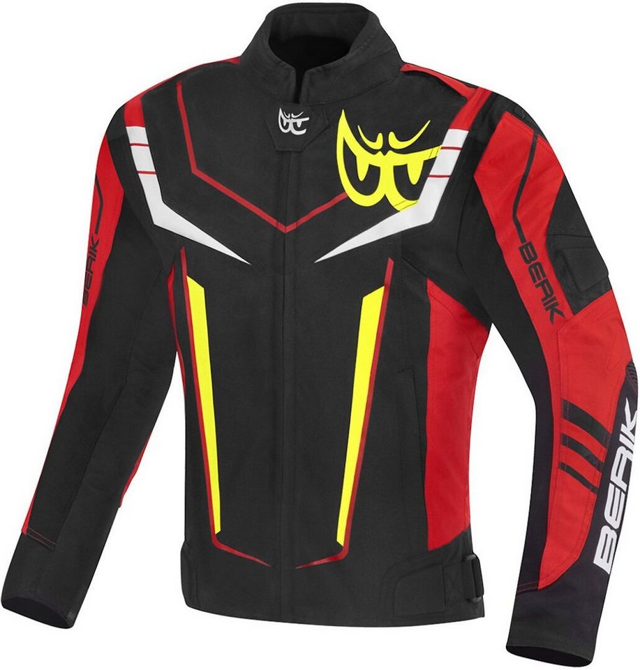Berik Motorradjacke Radic Evo Plus Motorrad Textiljacke herausnehmbares Innenfutter,wasserdicht
