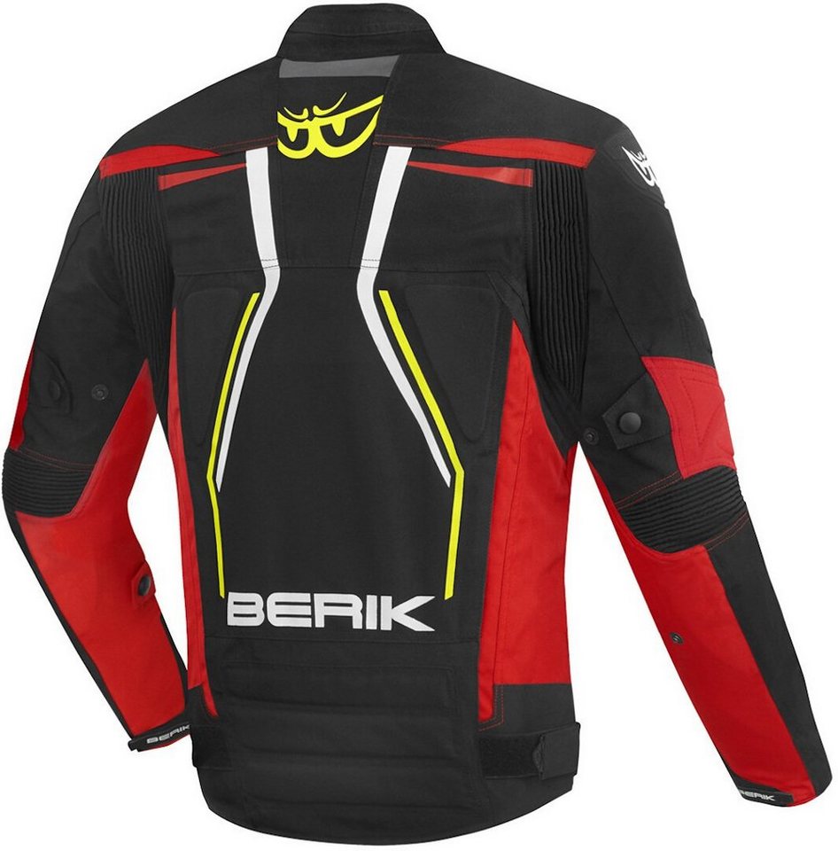 Berik Motorradjacke Radic Evo Plus Motorrad Textiljacke herausnehmbares Innenfutter,wasserdicht Bild 2