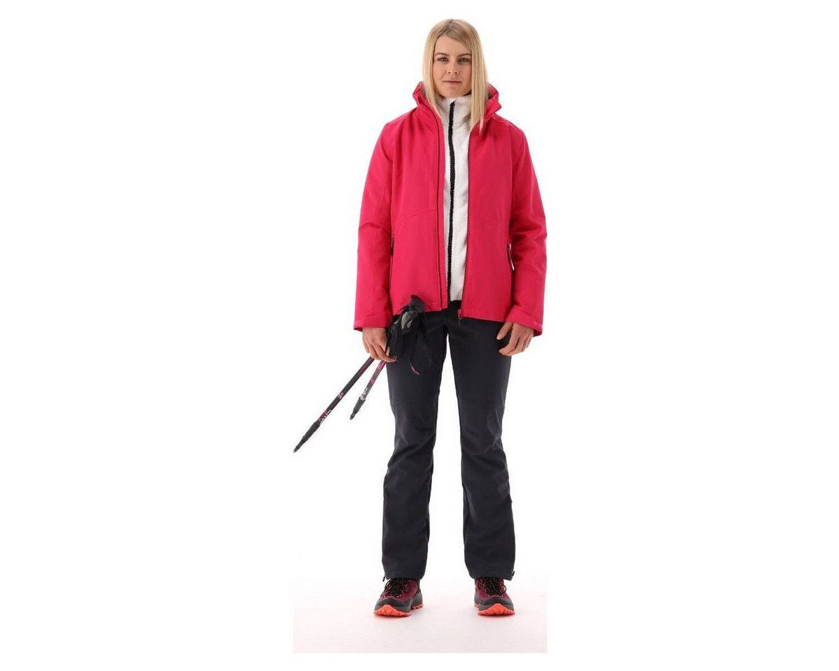 CMP Outdoorjacke Woman Jacket FIX Hood Detachble INN.JACKET Vielseitige 3-in-1-Damenjacke mit wasserdichtem Schutz und Bild 2