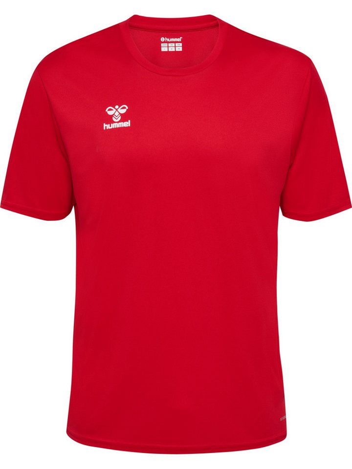 hummel T-Shirt hmlESSENTIAL (100% rec. Polyester) Kurzarm rot Herren Bild 2