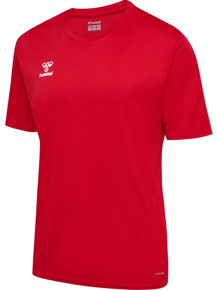 hummel T-Shirt hmlESSENTIAL (100% rec. Polyester) Kurzarm rot Herren Bild 5
